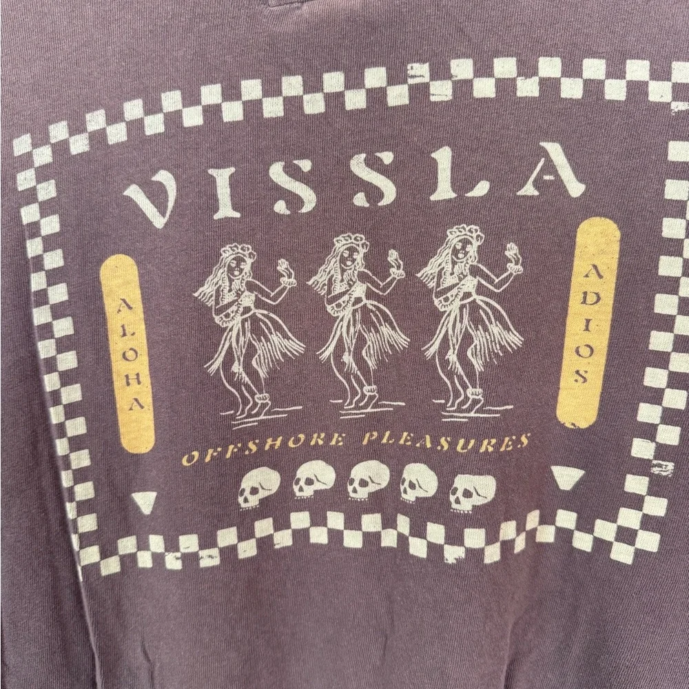 VISSLA Men's Charcoal Pocket Tee - Picture 4 of 6